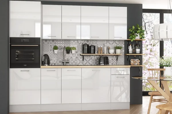 gloss kitchen cabinets