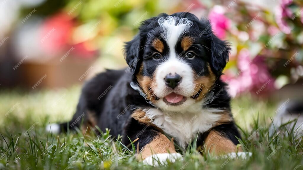 Mini Bernese puppies