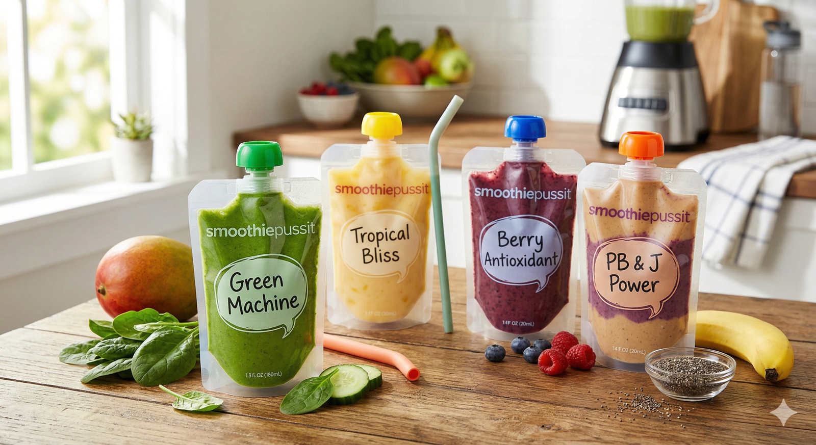 Smoothiepussit The Ultimate Guide to Healthy, On-the-Go Nutrition