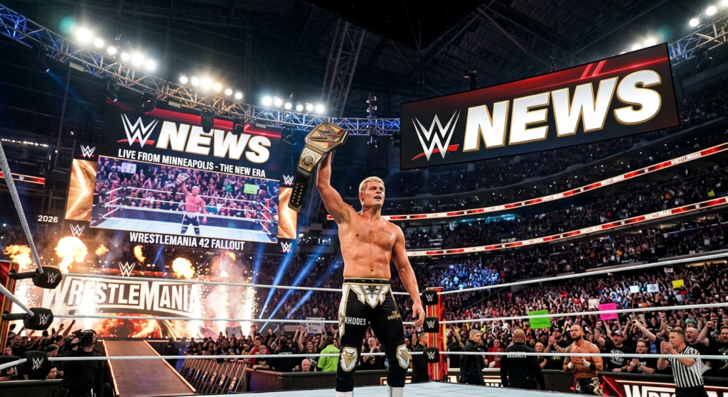 WWE News 2026 Navigating the New Era of Sports Entertainment